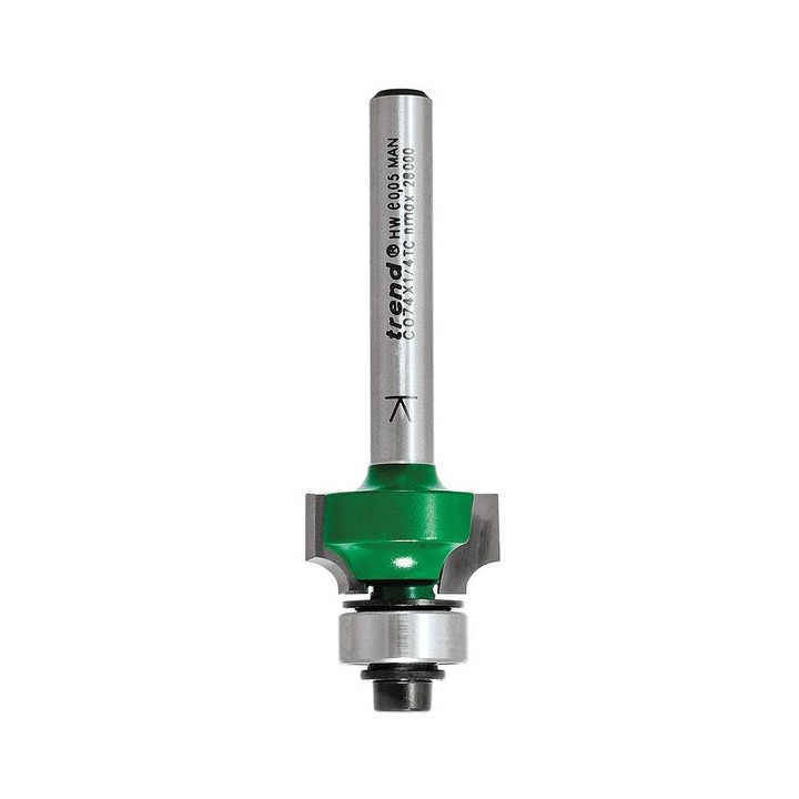 Trend ROUND/OVER Cutter 3.2mm Radius