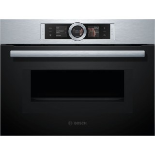 Bosch CMG656BS1 Serie 8 Built in Compact Oven with Microwave and Ecoclean Stainless Steel