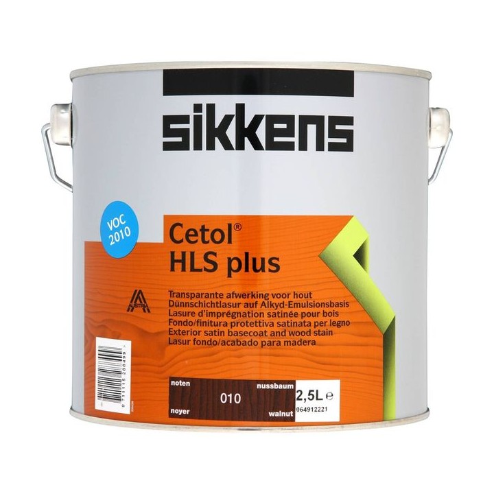 Sikkens Cetol HLS Plus Woodstain Walnut 2.5L