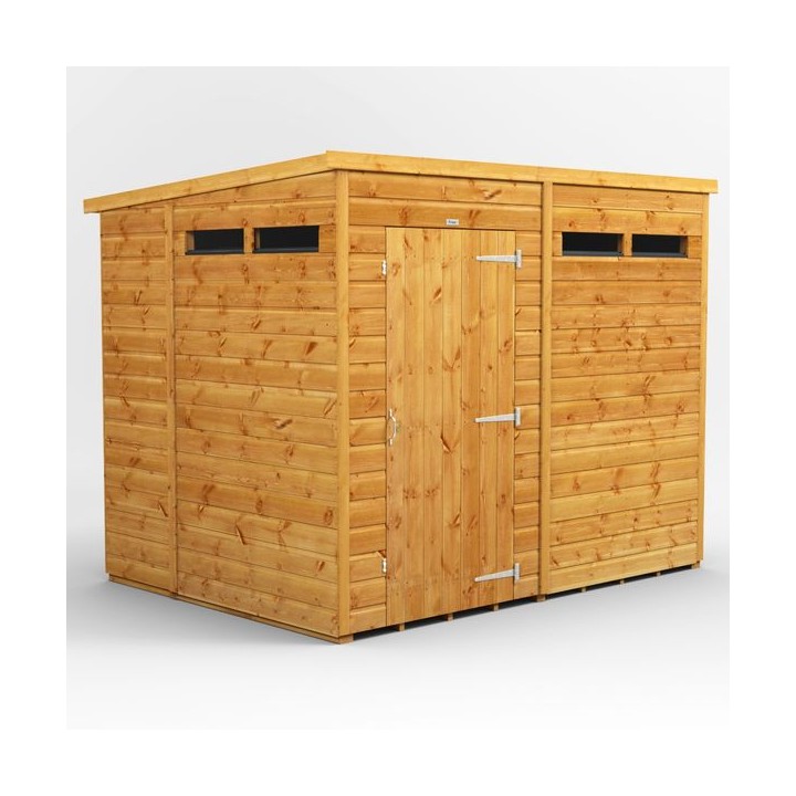 8 x 6 Power Pent Security Shed