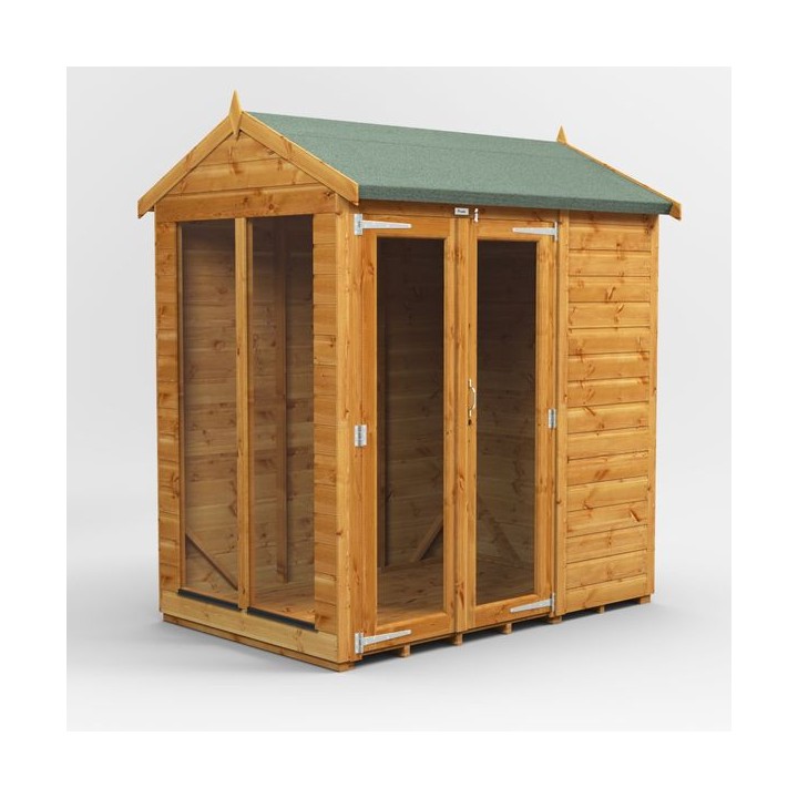 6 x 4 Power Apex Summerhouse