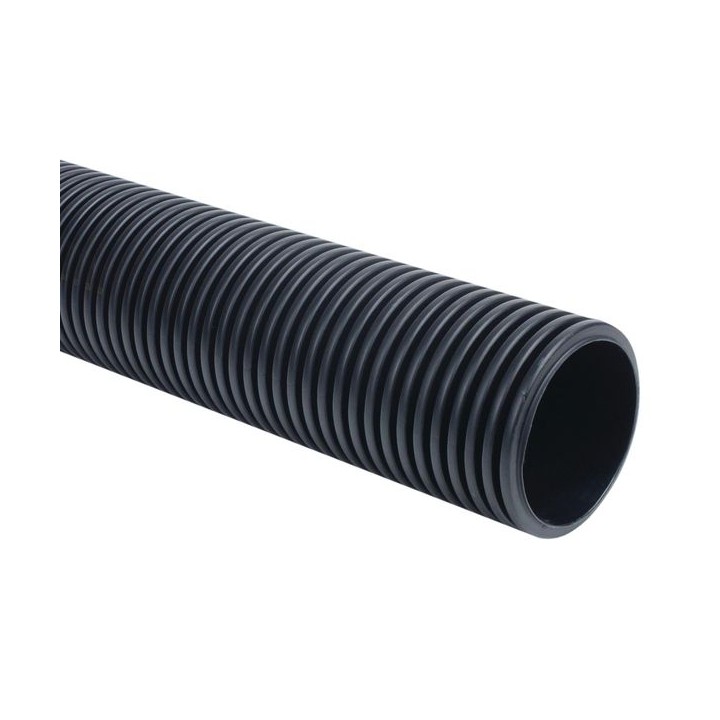 Wavin TwinWall 225mm Plain Ended Pipe - Unperforated 6m 9TW076