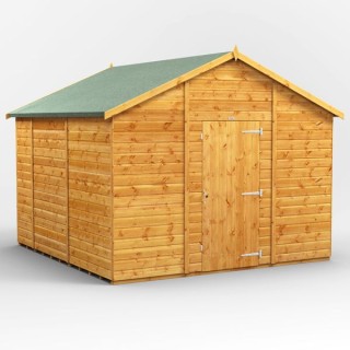 10 x 10 Power Apex Windowless Shed