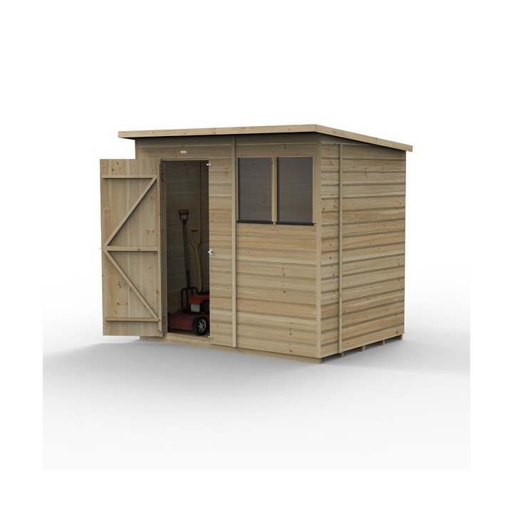 Beckwood 7x5 Pent Shed 2 Windows