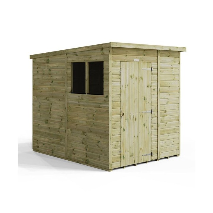 6x8 Premium Powersheds Pent