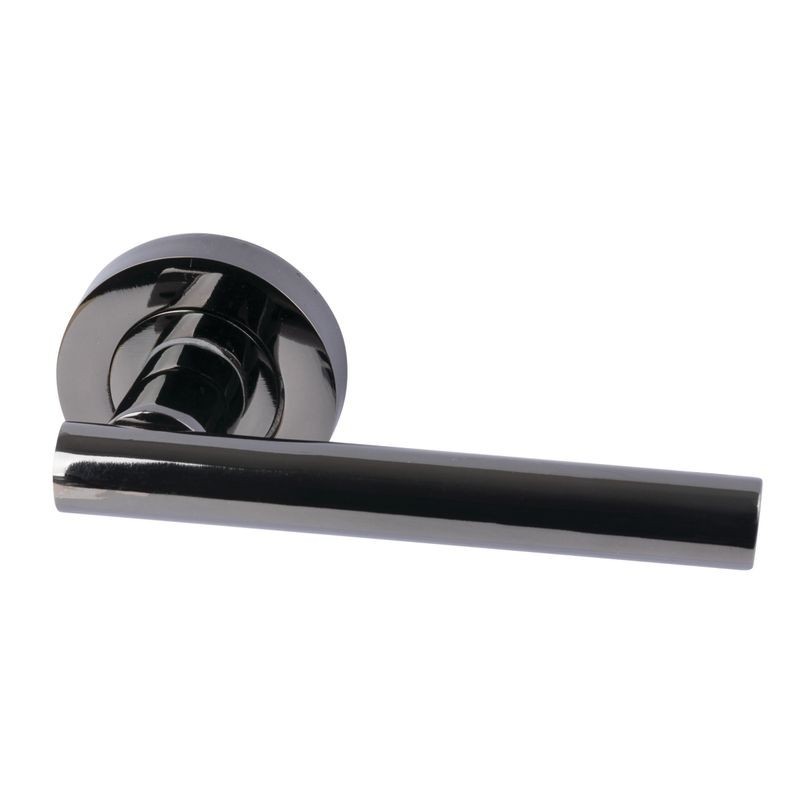 Varthern Lever Handle On Rose Black Nickel 900.78.260