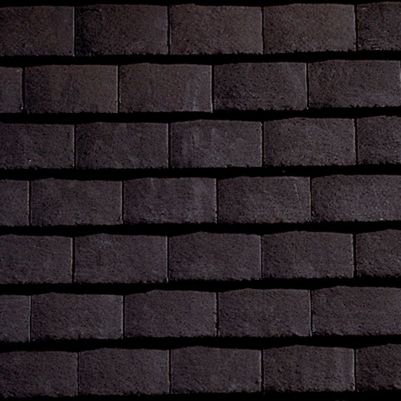 Sandtoft Plain Roofing Tile & Half Dark Grey PTG14