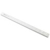 Twinslot Upright 1220mm White Antibacterial Coated