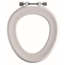 Twyford Sola Toilet Seat Ring Top White 350 SA1306WH