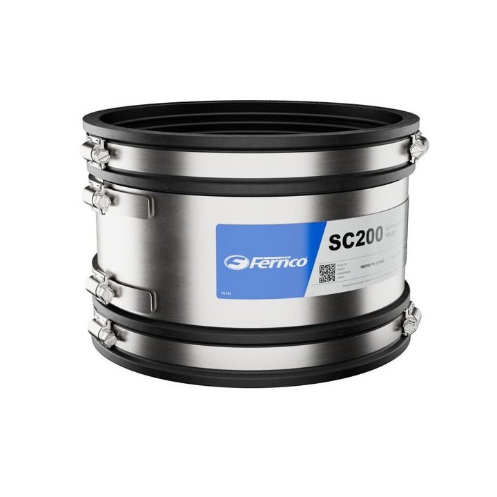Fernco SC200 Standard Coupling 175-200 mm