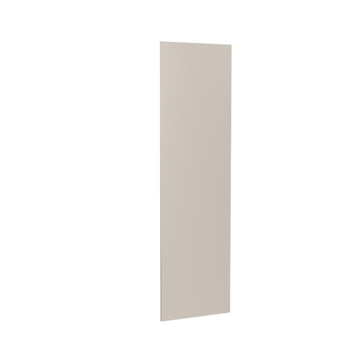Larder Decor End Panel for J-Pull Ultra Matt Light Grey 2400mm x 600mm - FKKJ0730