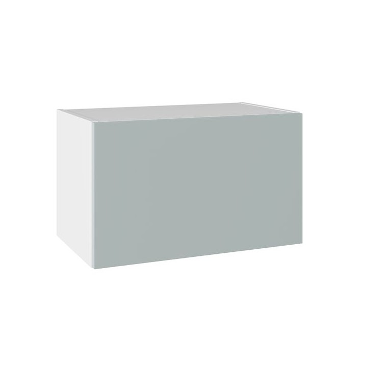Flatpack 600 Bridging Wall Kitchen Cabinet Slab Supermatt Aquamarine
