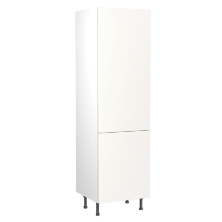 Flatpack 70 30 Fridge Freezer Tower Super Gloss White Slab 600mm - FKKF0022