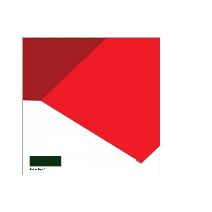 Steel Ridge Cap for Profiled Metal Sheets 195mm x 195mm in BS12B29 Juniper Green