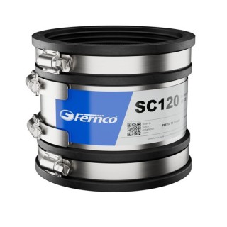 Fernco SC120 Standard Coupling 105-120 mm