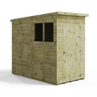 4x8 Premium Powersheds Pent