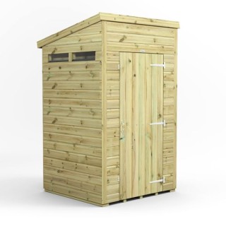 4x4 Premium Powersheds Security Pent