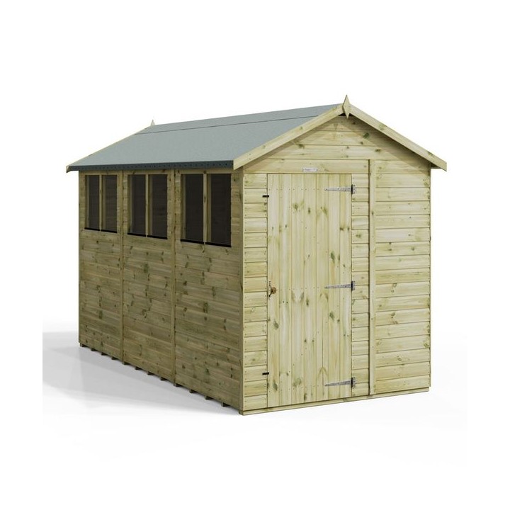 12x6 Premium Powersheds Apex