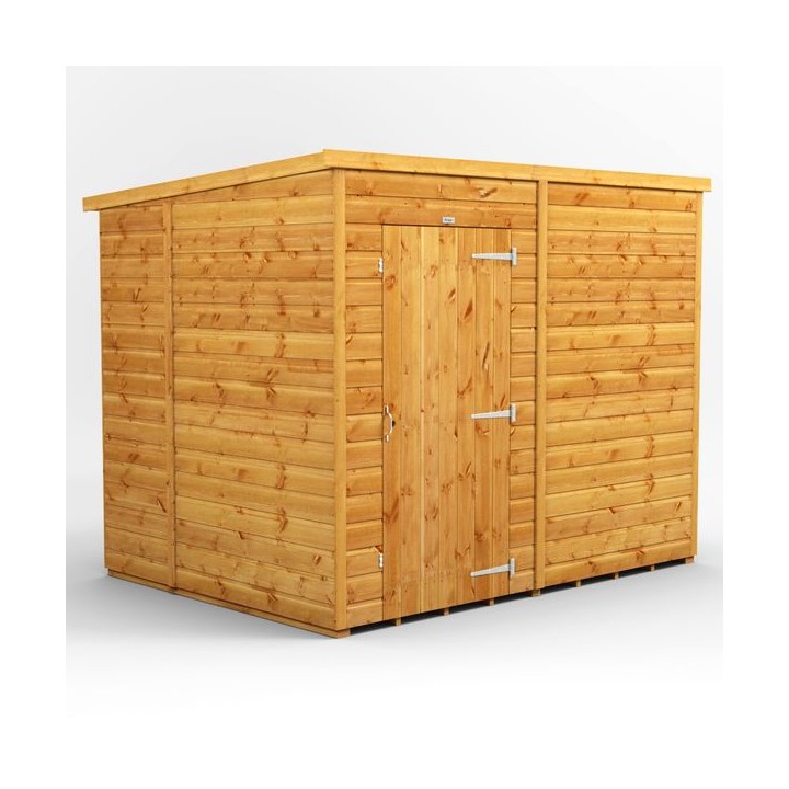 8 x 6 Power Windowless Pent