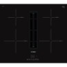 Bosch PIE611B15E Serie 4 Induction Venting Hob Black Glass 60cm Dtb