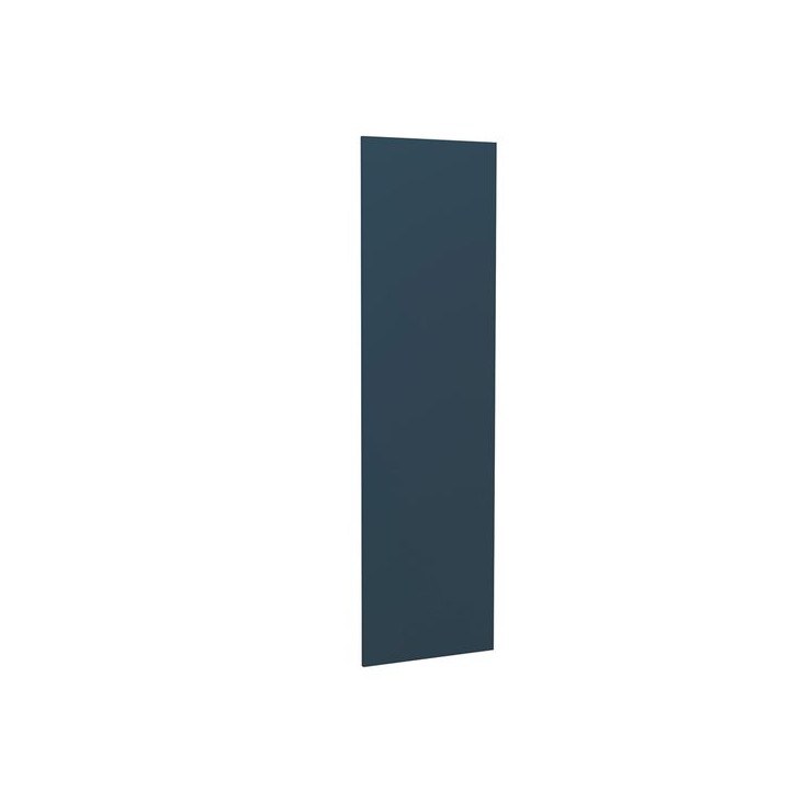 Flatpack Larder End Panel J-Pull Shaker Ultra Matt Indigo Blue