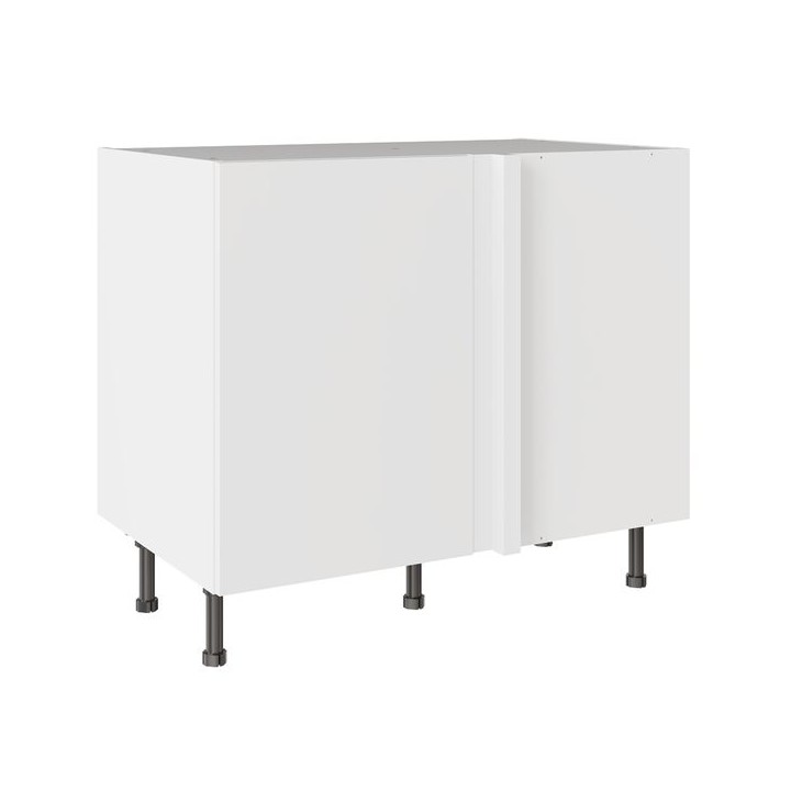 Flatpack 1000 Drawerline Base Cabinet Value Slab Standard Matt White