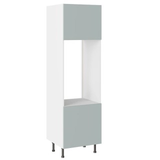 Flatpack Double Oven Housing Slab Supermatt Aquamarine