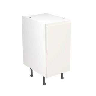 Flatpack Base Unit J-pull Super Gloss White 400mm - FKKJ0002