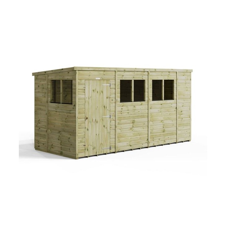 14x6 Premium Powersheds Pent
