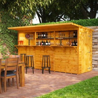12 x 4 Power Pub Shed