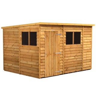 10 x 8 Power Overlap Pent Shed
