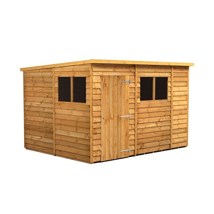10 x 8 Power Overlap Pent Shed