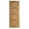 TP SHAKER OAK 4 PANEL DOOR 1981 X 610 X 35MM