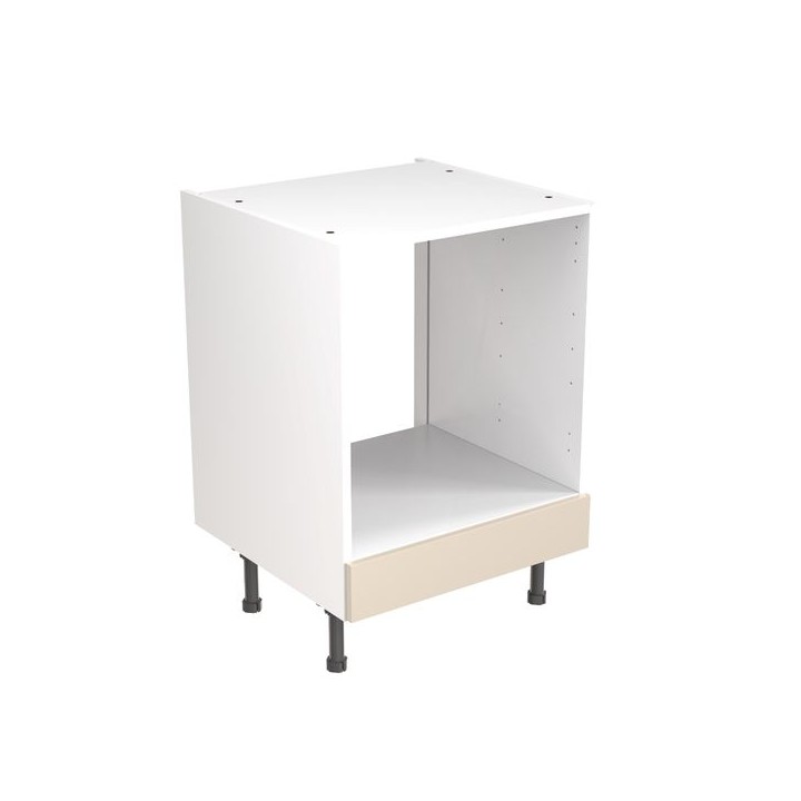 Flatpack Built Under Oven Housing Unit Shaker Ultra Matt Cashmere 600mm - FKKH0605