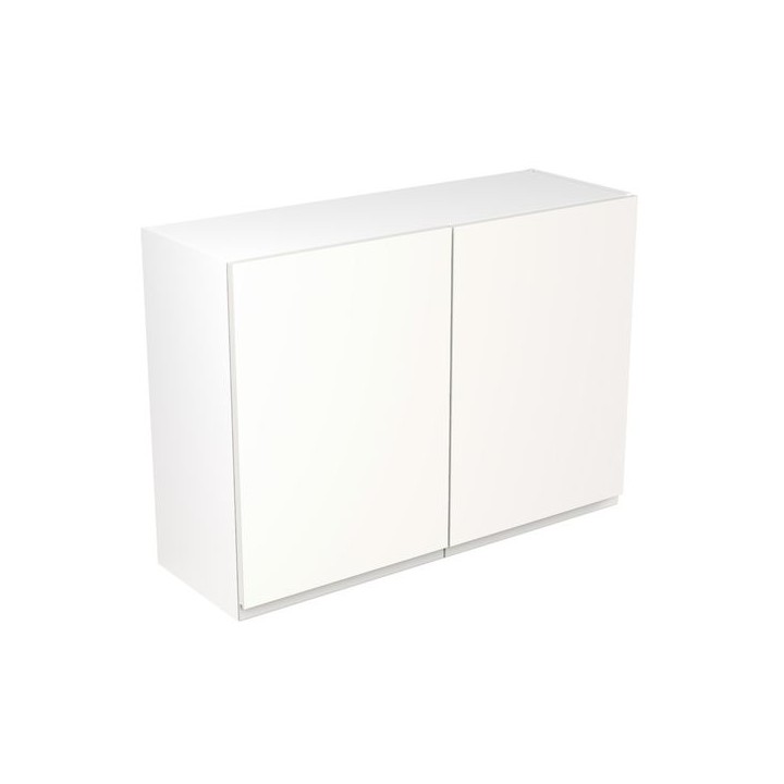 Flatpack Wall Unit J-pull Ultra Matt White 1000mm - FKKJ0515