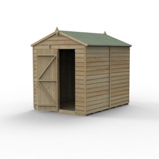 4LIFE Apex Shed 6 x 8 - Single Door - No Window Installation