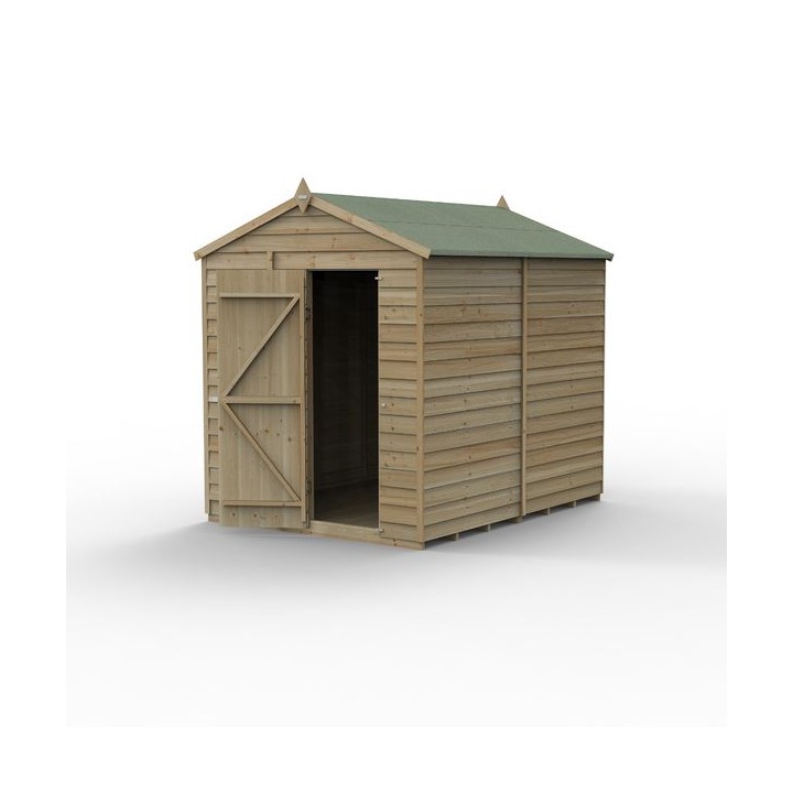 4LIFE Apex Shed 6 x 8 - Single Door - No Window Installation