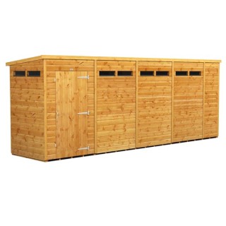 18 x 4 Power Pent Security Shed