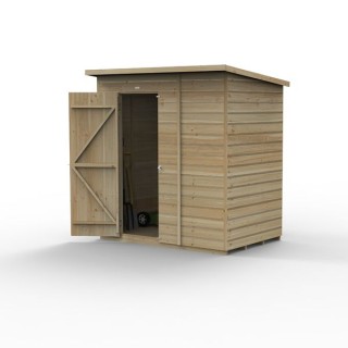 Beckwood 6x4 Pent Shed No Windows Installed