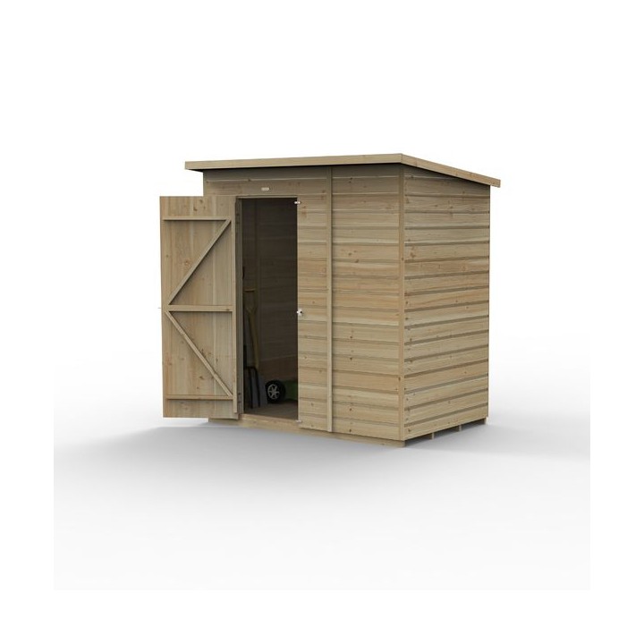 Beckwood 6x4 Pent Shed No Windows Installed