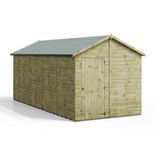 18x8 Premium Powersheds Apex No Windows