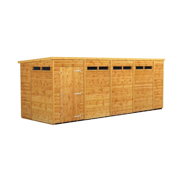 18 x 6 Power Pent Security Shed