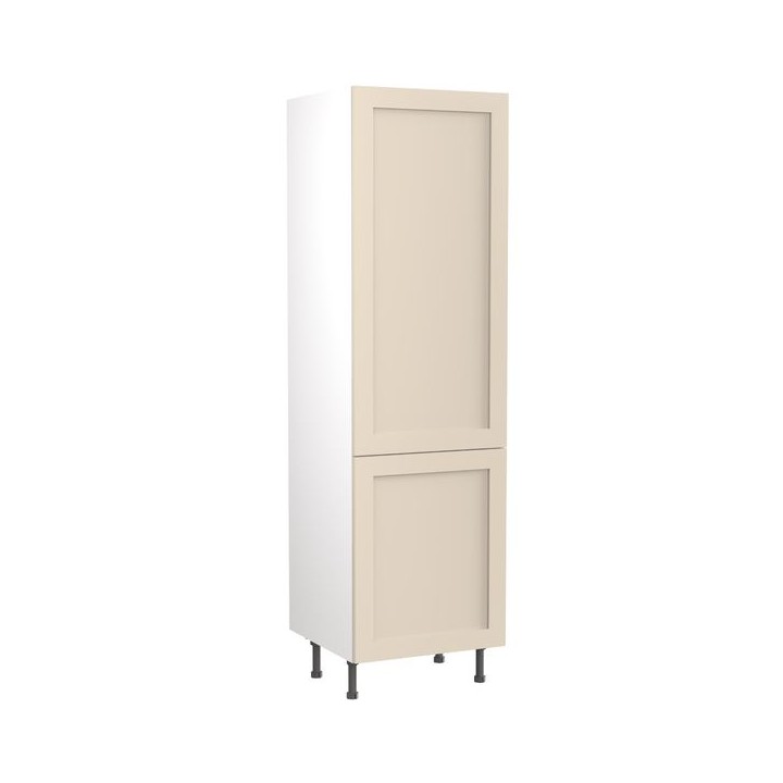 Flatpack 70/30 Fridge Freezer Tower Shaker Ultra Matt Cashmere 600mm - FKKH0622