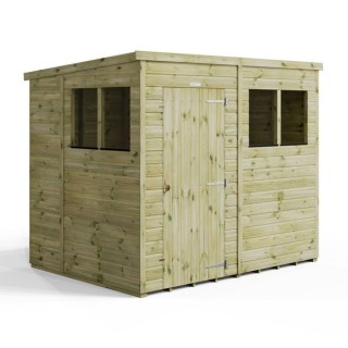 8x6 Premium Powersheds Pent