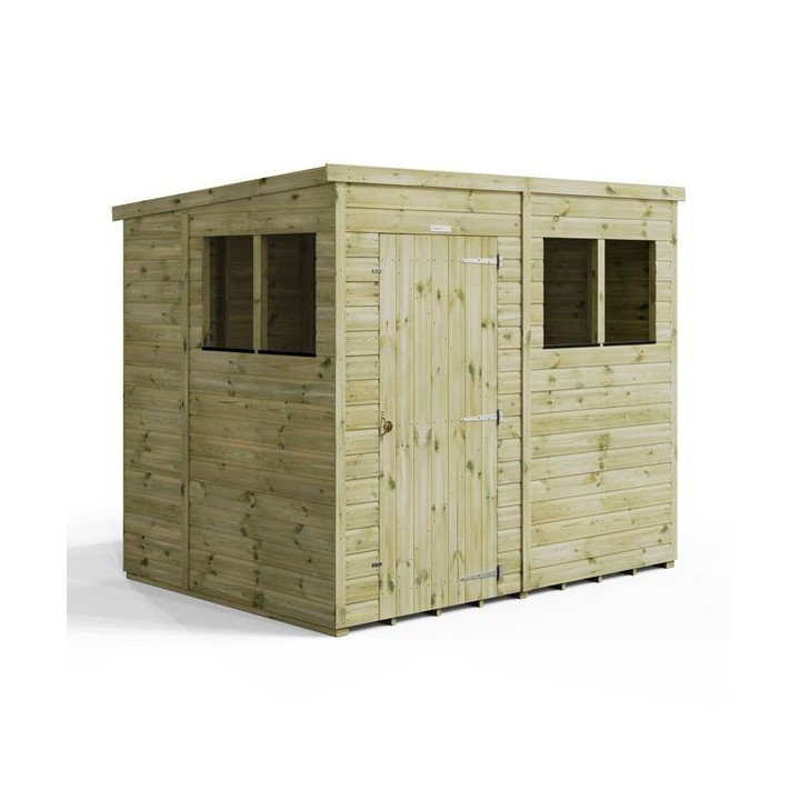 8x6 Premium Powersheds Pent