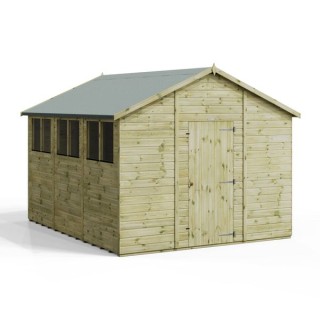 12x10 Premium Powersheds Apex
