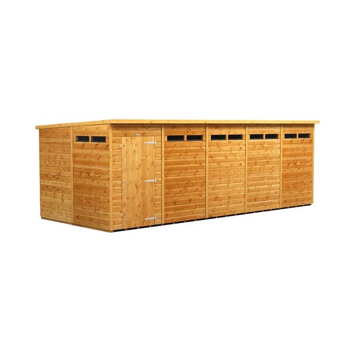 20 x 8 Power Pent Security Shed