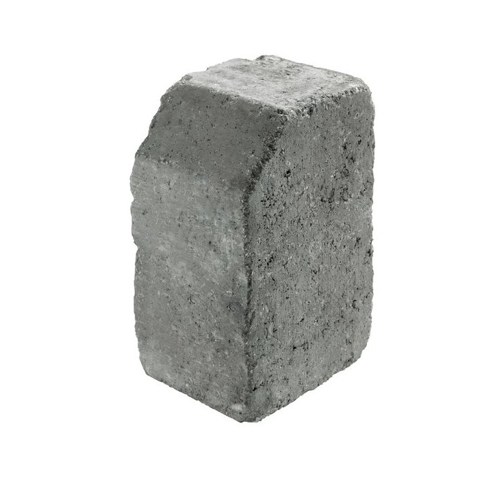 Marshalls Tegula Kerb External 90D Return Pennant Grey 160 x 160 x 250mm