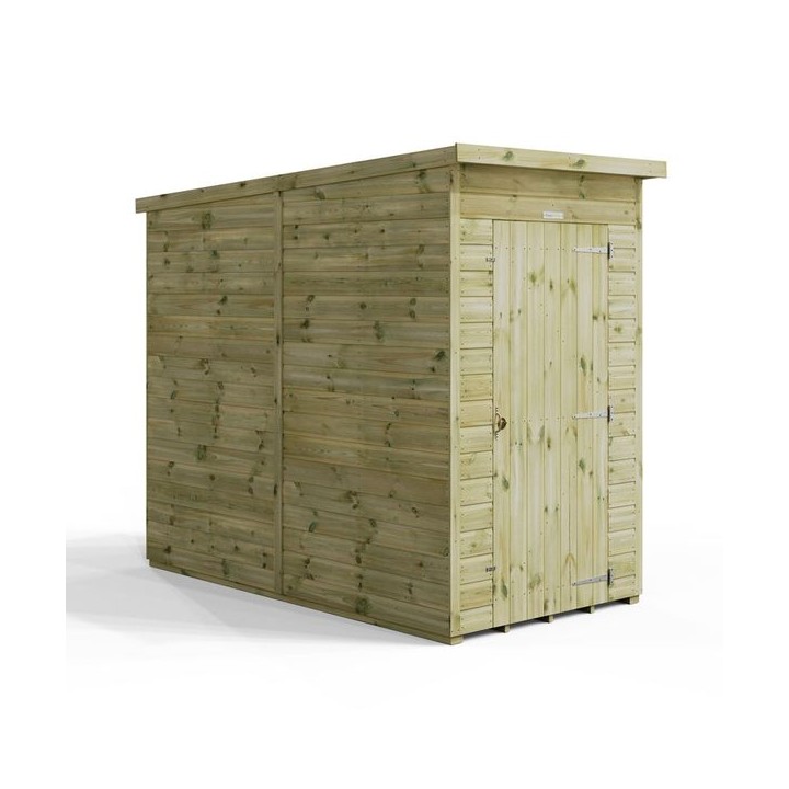 4x8 Premium Powersheds Windowless Pent