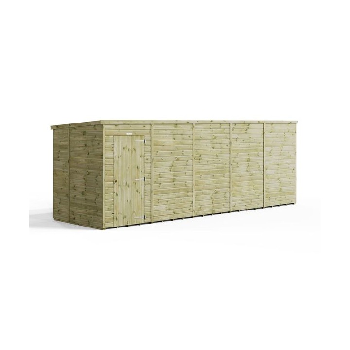 20x6 Premium Powersheds Pent No Windows